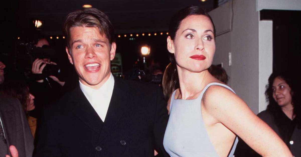 who was matt damon girlfriend after minnie driver