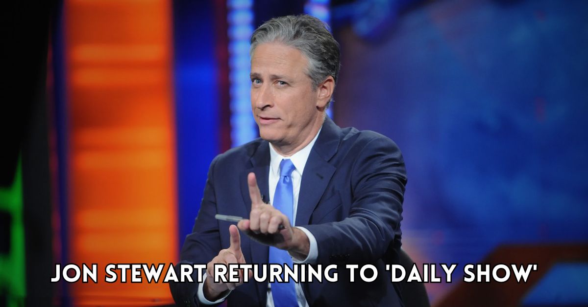 Jon Stewart returning to 'Daily Show'