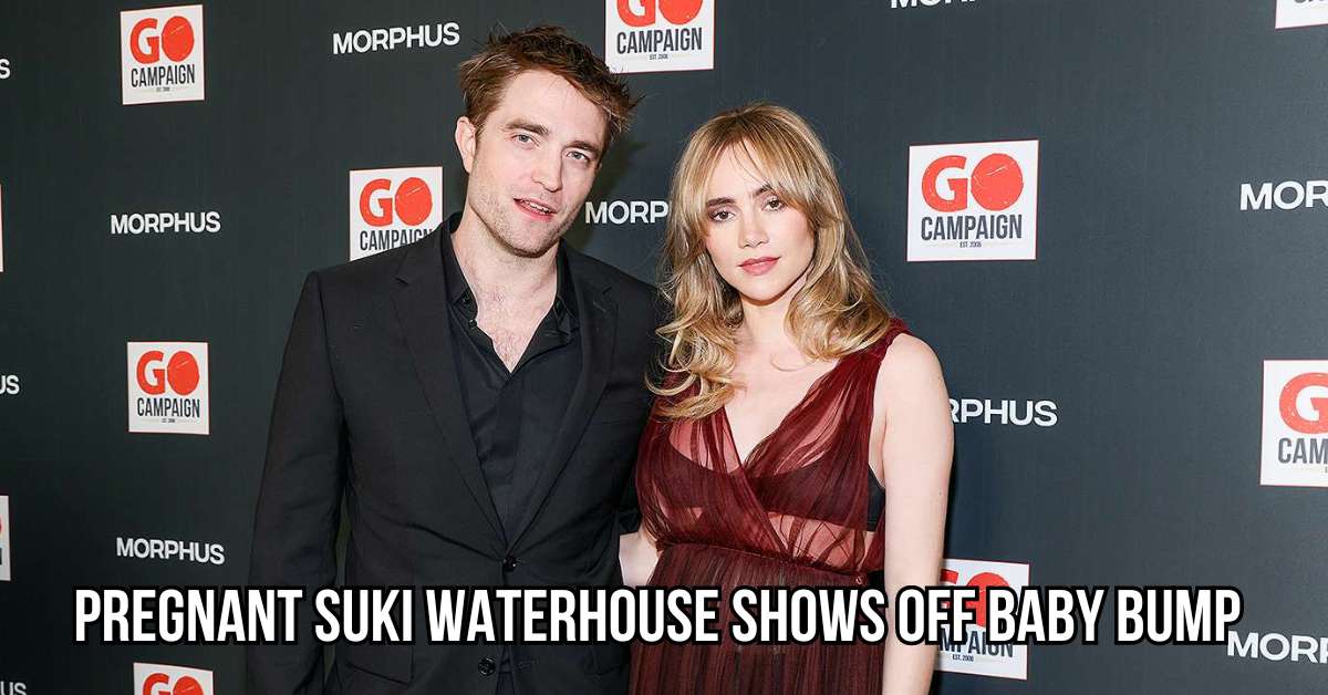 Pregnant Suki Waterhouse shows off baby bump