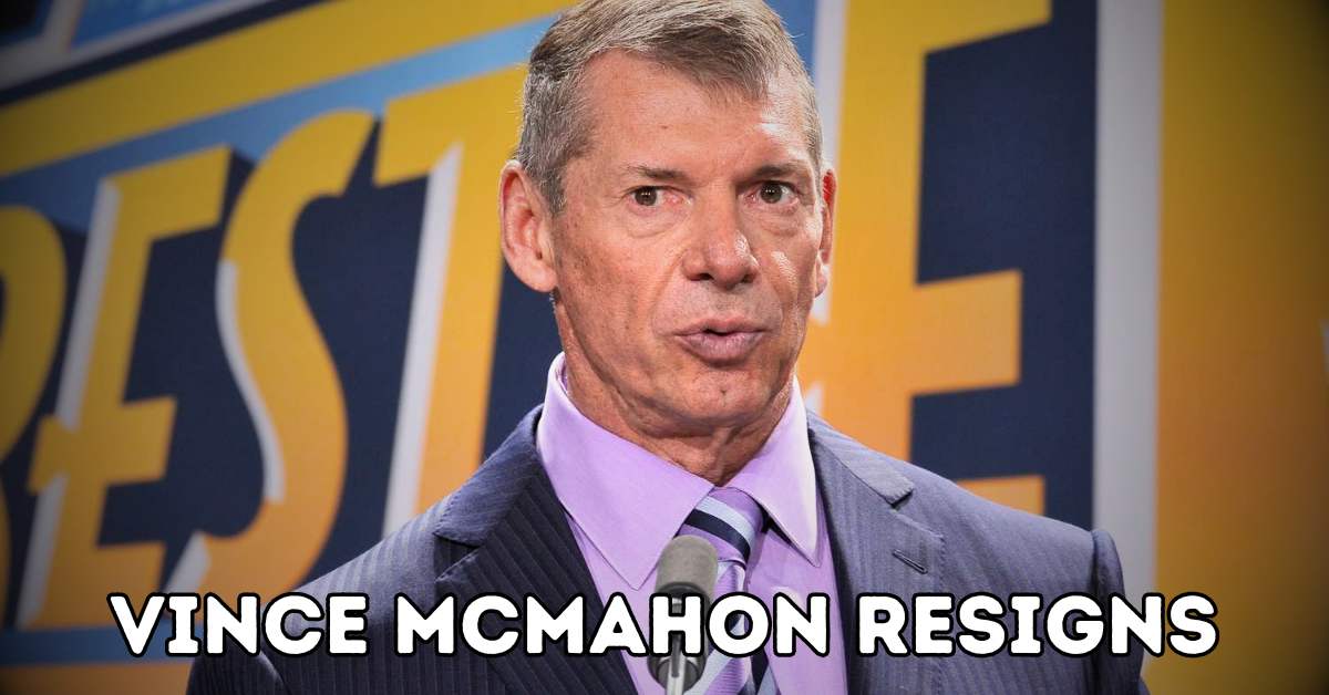 Vince McMahon Resigns