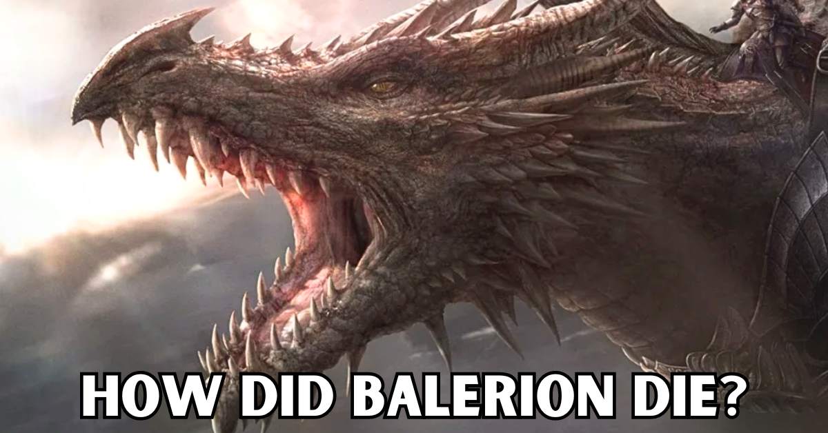 how did balerion die