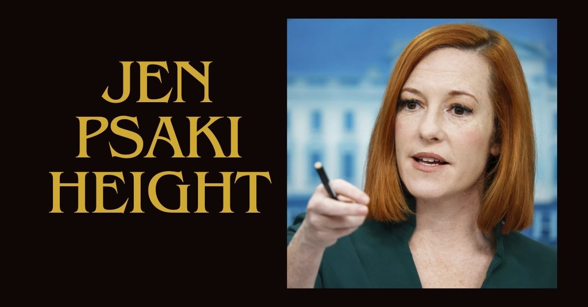 jen psaki height