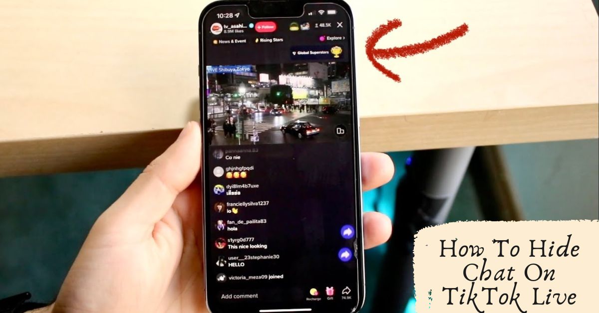 How To Hide Chat On TikTok Live