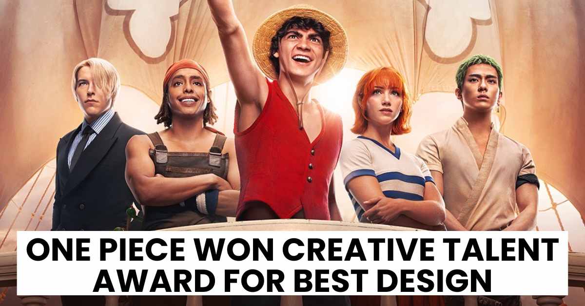 One Piece Won Creative Talent Award for Best Design