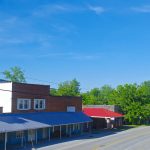 Businesses along Dr. Thomas Walker Road in Ewing, Virginia
