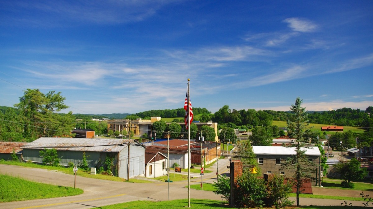 Jonesville, Virginia, seen from Park Street