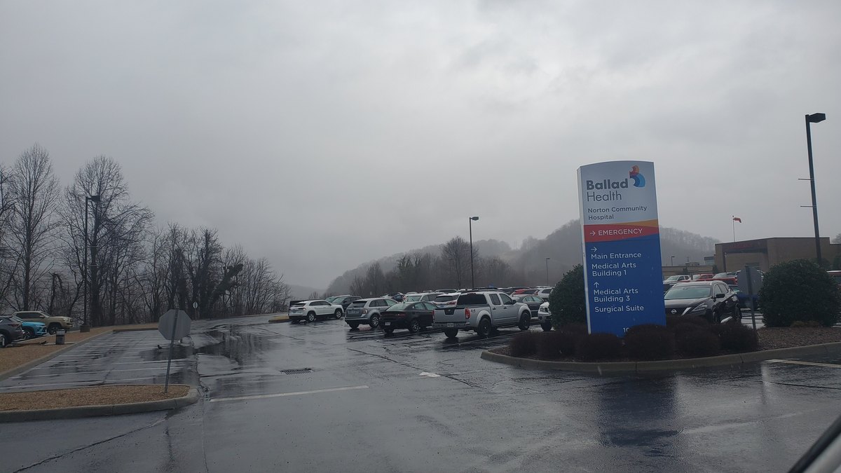 Ballad Health sign at Norton Community Hospital in Norton, Virginia